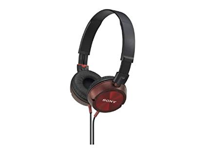 Sony MDRZX300RED / MDR-ZX300/RED / MDR-ZX300/RED ZX Series Stereo Headphones (Red)