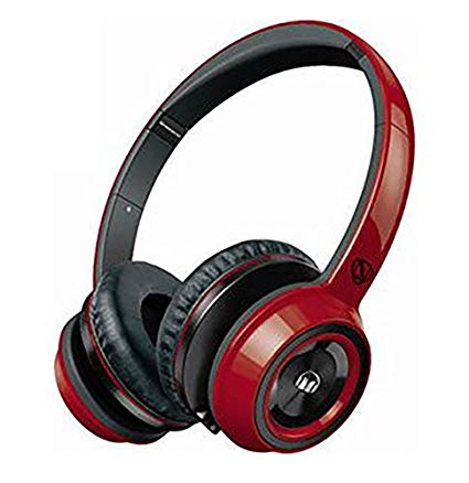 Monster NTUNE On-Ear Headphones, Red