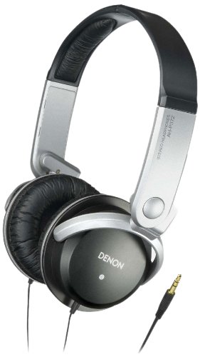 DENON AH-P372 Black | Over-Ear Foldable Stereo Headphones (Japan Import)