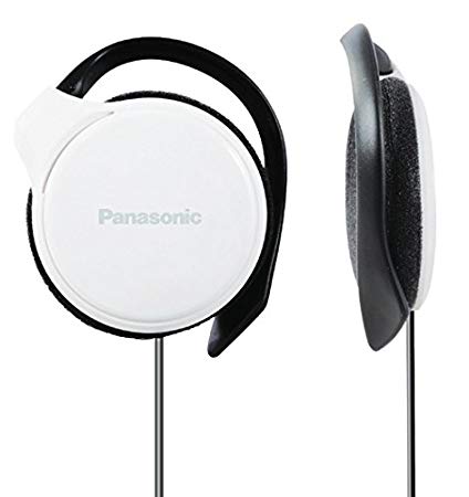 Panasonic RP-HS46E-W Slim Earhook Headphone (White)