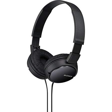 Sony Lightweight Extra Bass Stereo Headphones (Black)