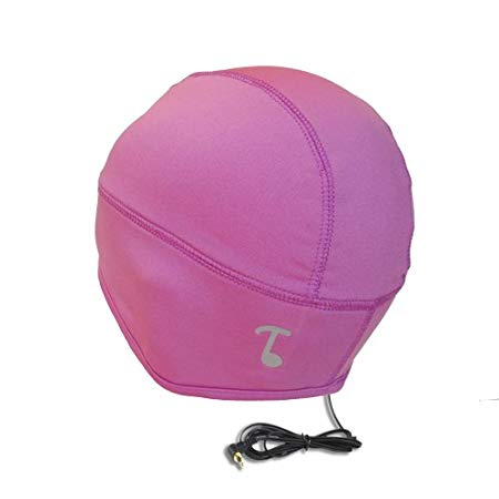 Tooks SPORTEC SKULLY Audio Headphone Skull Cap With Built-in Removable Headphones - COLOR: PRO PINK, Comfortable 100% ProStretch (dryfit) Keeps You Cool, Wear Standalone Or Under Helmets