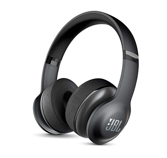 JBL Everest 300 Wireless Bluetooth On-Ear Headphones (Black)