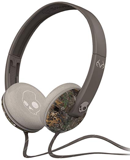 Skullcandy Unisex Uprock Mic'd Real Tree Camo/Dark Tan Headphones