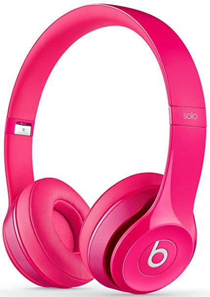 Beats Solo2 Wired On Ear Lightweight Headphones Pink(NEW)