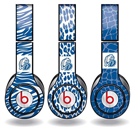 Drake University – Set of 3 Animal Patterns – Skins for Beats Solo HD Headphones