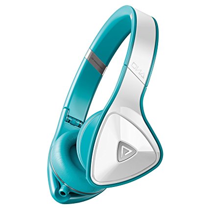 Monster DNA On-Ear Headphones (White/Teal)