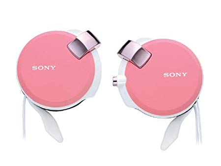 Sony Clip-on Stereo Headphones with Retractable | MDR-Q38LW P Pink