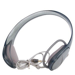 Logitech Curve 3.5mm Behind-the-Head Stereo Headphones (Graphite)