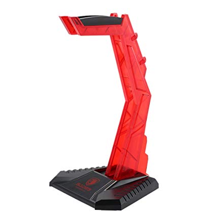 Andoer SADES Gaming Headphone Stand Earphone Holder Professional display rack Headset Hanger Bracket Red for Sony AKG Sennheiser Logitech Kotion Each other headsets