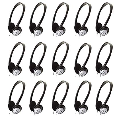 Panasonic RP-HT21 Lightweight Headphones with XBS (15 PACK)