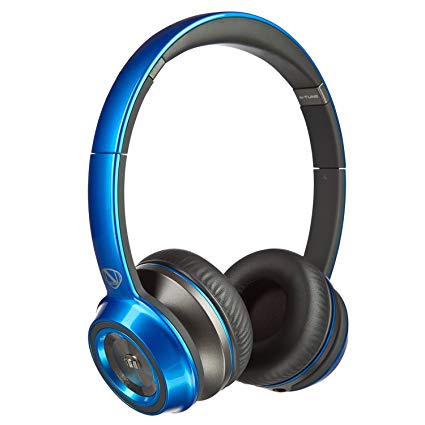 N-tune Monster On-Ear Headphones (blue)