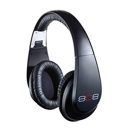 808 Over-The-Ear Stereo Headphones - Matte Black (HPA88BKM)