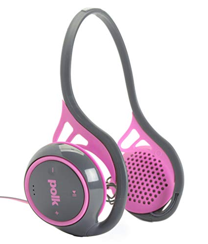 Polk Audio UltraFit 2000 On-Ear Sports Headphones (Pink/Gray)