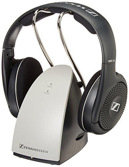 Sennheiser RS120 On-Ear Wireless RF Headphones with Charging Dock