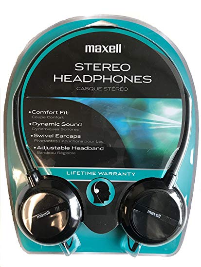 Maxell Hp 200 - Headphones - Portable Audio System - Binaural - Wired - Semi-Ope