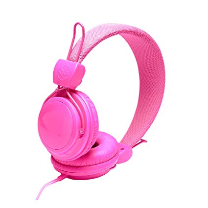 Urbanz NEON Lightweight Fashion Multi-device Stereo Headphones (Pink)